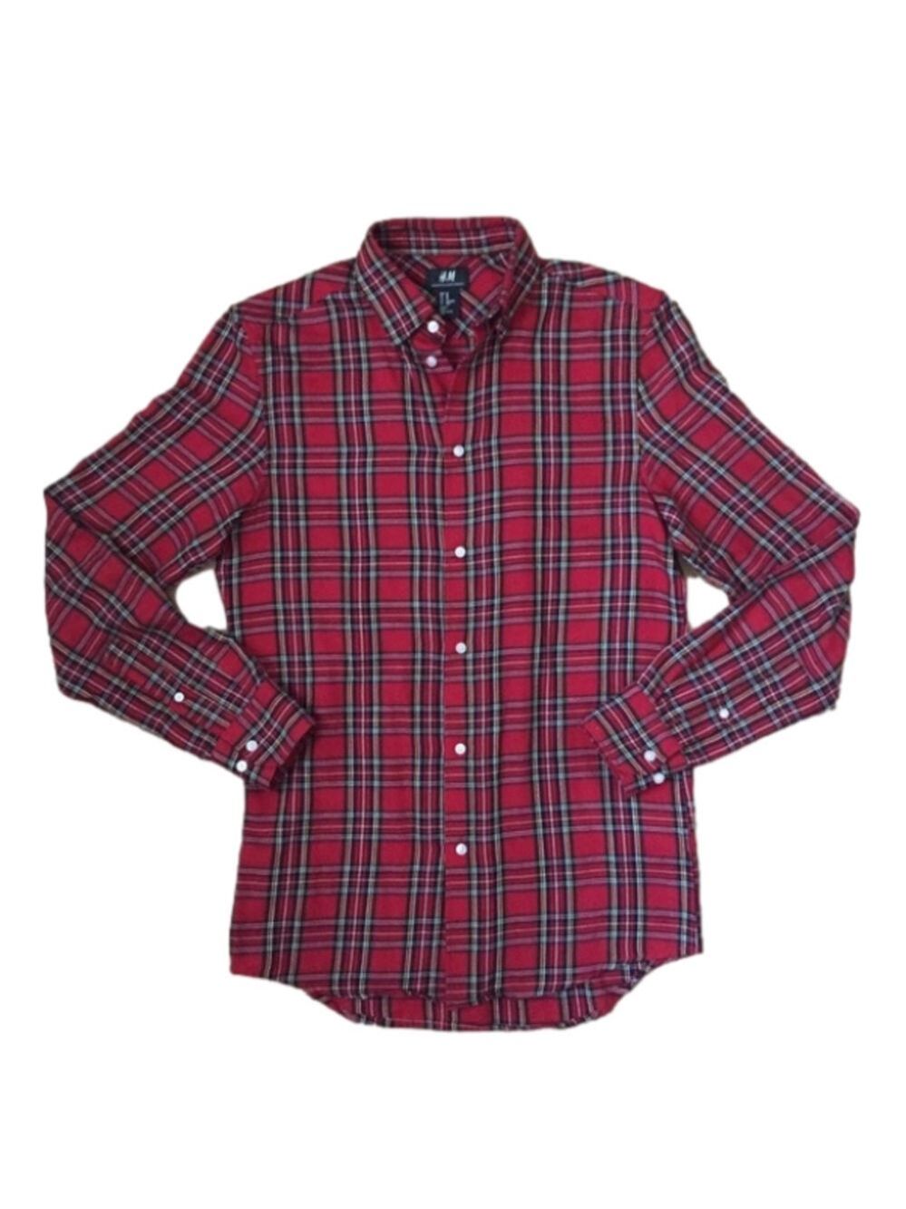 🎈$5 add on. MEN’S H&M Plaid Shirt. XS